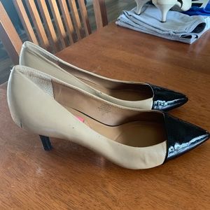 Isaac Mizrahi Leather Heels 8 1/2M
